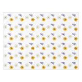 Summer Wildblumen Floral Daisy Dahilia Lavender Tischdecke (Vorderseite (Horizontal))