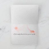 Summer Wildblumen Freundschaftskarte Karte (Innenseite)