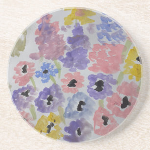 Summer Wildblumen Sandstone Untersetzer