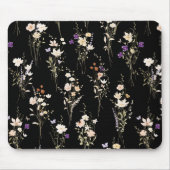 Summer Wildflower Bouquets Abstract Design Mousepad (Vorne)