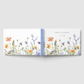 Summer Wildflower Garden Wedding Gästebuch (Voll)