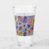 Summer Wildflowers Glass Tumbler (Vorderseite)