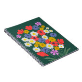 Summer Wildflowers Notizblock (Rechte Seite)
