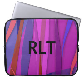 Summer Wind Mit Monogramm Laptopschutzhülle