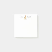 Summer Wire Fox Terrier Post-it Klebezettel (Vorderseite)