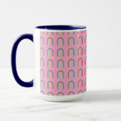 Summer Women's Elegant Boho Rainbow Tasse (Links)