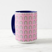 Summer Women's Elegant Boho Rainbow Tasse (Vorderseite Links)