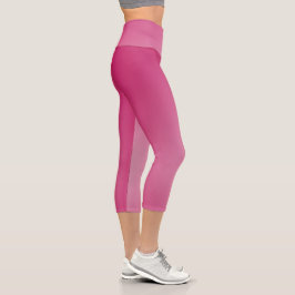 Summer Women's Niedliche Elegant Pink Capri Leggings