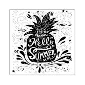 Summer Wood Art Rubber Briefmarke Gummistempel (Prägung)