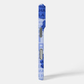 Summer Words Hawaiian Hibiskus Blue Case-Mate iPhone Hülle (Rückseite / Rechts)