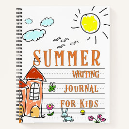 Summer Writing Journal für Kinder Notizblock