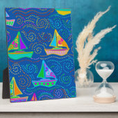 Summer Yachting Fotoplatte (Seite)