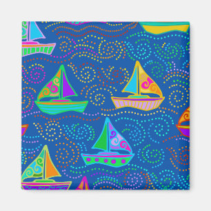Summer Yachting Magnet