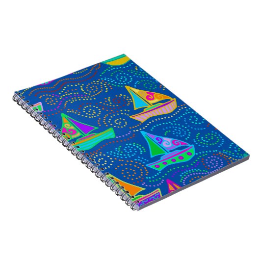 Summer Yachting Notizblock (Rechte Seite)