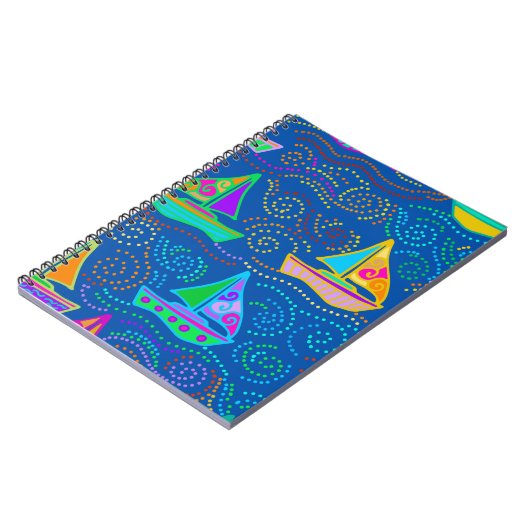 Summer Yachting Notizblock (Linke Seite)