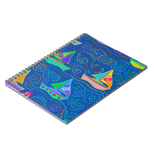 Summer Yachting Notizblock (Linke Seite)