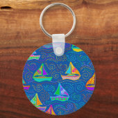 Summer Yachting Schlüsselanhänger (Vorderseite)