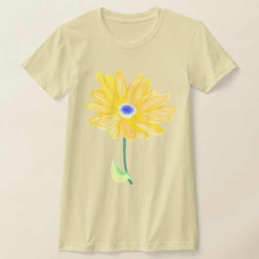 Summer Yellow Flower T-Shirt (Ablage )