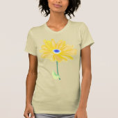 Summer Yellow Flower T-Shirt (Vorderseite)
