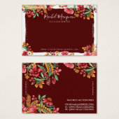 Summer Yellow Pink Red Floral Bracelage Display (Vorne & Hinten)