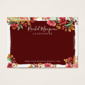 Summer Yellow Pink Red Floral Bracelage Display (Vorderseite)