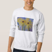 Summer Yellow Sunblumen Sweatshirt (Vorderseite)
