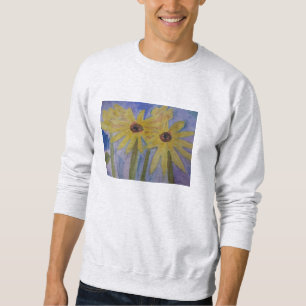 Summer Yellow Sunblumen Sweatshirt