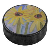 Summer Yellow Sunflock Puck (3/4)