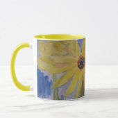 Summer Yellow Sunflown Tasse (Links)