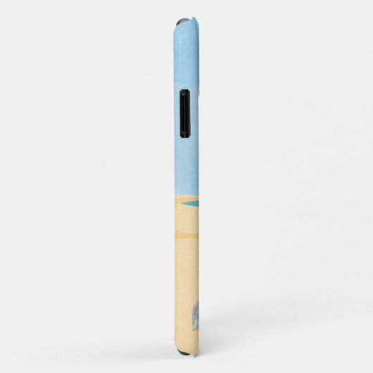 Summer Yorkie Case-Mate iPhone Hülle (Hinten/Rechts)