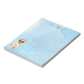 Summer Yorkie Notizblock (Rotiert)