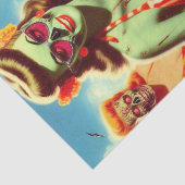 Summer Zombie-Button Seidenpapier (Ausschnitt)