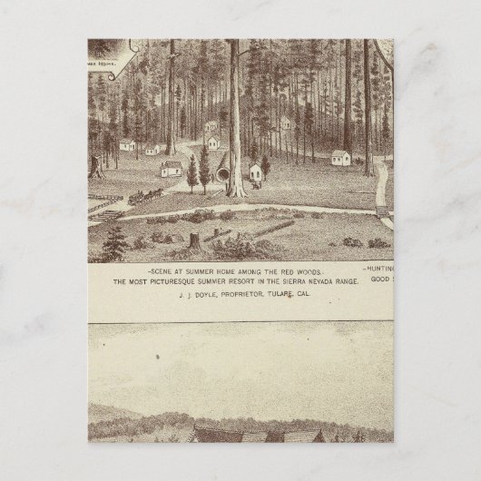 Summer Zuhause, Residenz Lewis Postkarte (Vorderseite)