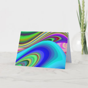 Summerfeeling , Abstrakt 3D Rainbowart Ankündigung