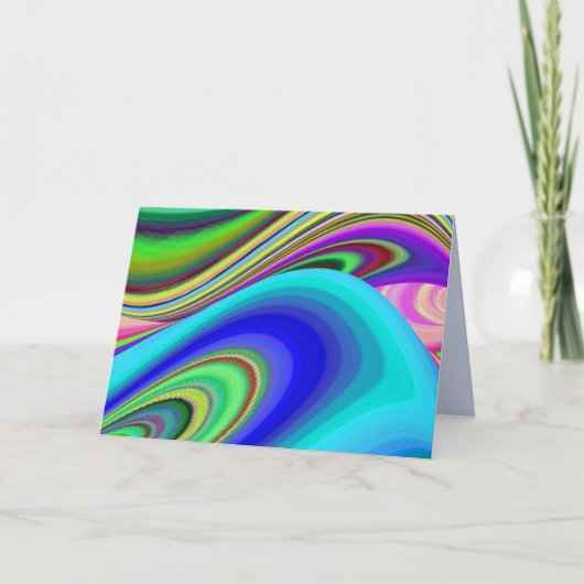 Summerfeeling , Abstrakt 3D Rainbowart Ankündigung (Vorderseite)