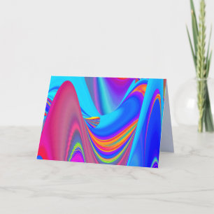 Summerfeeling , Abstrakt 3D Rainbowart Ankündigung