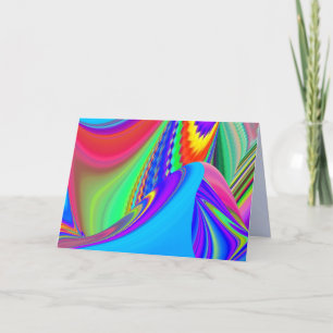 Summerfeeling , Abstrakt 3D Rainbowart Ankündigung