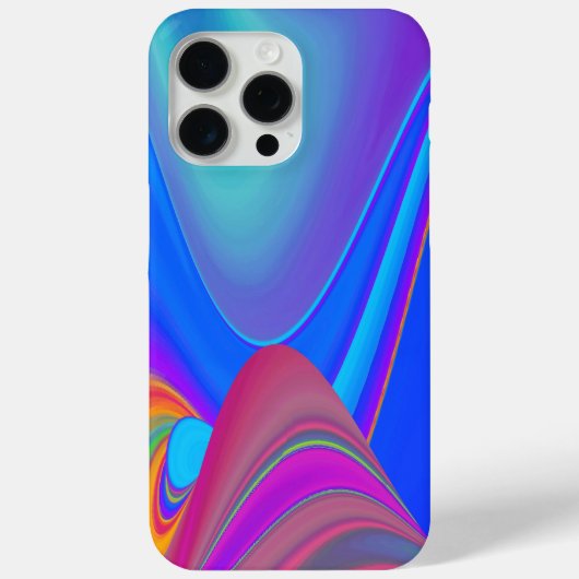 Summerfeeling , Abstrakt 3D Rainbowart Case-Mate iPhone Hülle (Rückseite)
