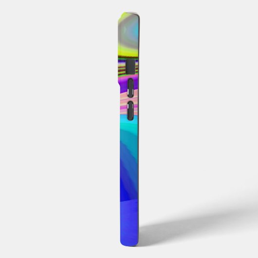 Summerfeeling , Abstrakt 3D Rainbowart Case-Mate iPhone Hülle (Rückseite / Links)