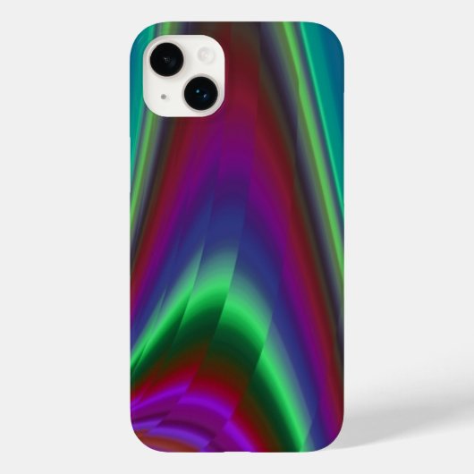 Summerfeeling , Abstrakt 3D Rainbowart Case-Mate iPhone Hülle (Rückseite)