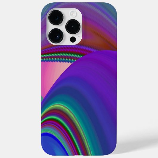 Summerfeeling , Abstrakt 3D Rainbowart Case-Mate iPhone Hülle (Rückseite)