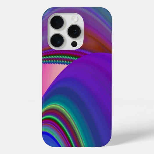 Summerfeeling , Abstrakt 3D Rainbowart Case-Mate iPhone Hülle (Rückseite)