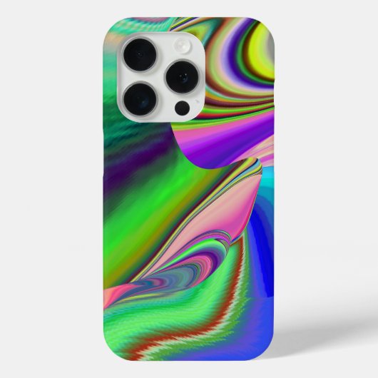 Summerfeeling , Abstrakt 3D Rainbowart Case-Mate iPhone Hülle (Rückseite)