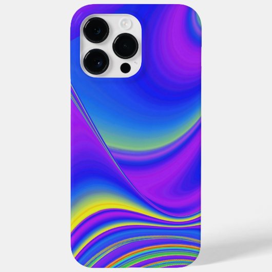 Summerfeeling , Abstrakt 3D Rainbowart Case-Mate iPhone Hülle (Rückseite)