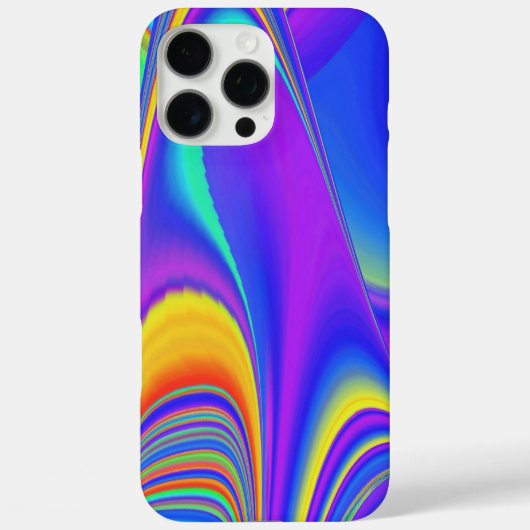 Summerfeeling , Abstrakt 3D Rainbowart Case-Mate iPhone Hülle (Rückseite)