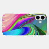 Summerfeeling , Abstrakt 3D Rainbowart Case-Mate iPhone Hülle (Rückseite (Horizontal))