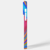 Summerfeeling , Abstrakt 3D Rainbowart Case-Mate iPhone Hülle (Rückseite / Links)