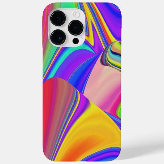 Summerfeeling , Abstrakt 3D Rainbowart Case-Mate iPhone Hülle (Rückseite)