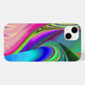 Summerfeeling , Abstrakt 3D Rainbowart Case-Mate iPhone Hülle (Rückseite (Horizontal))