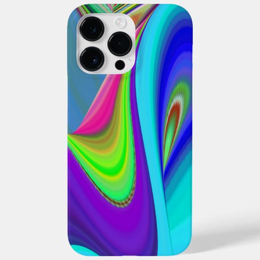 Summerfeeling , Abstrakt 3D Rainbowart Case-Mate iPhone Hülle (Rückseite)